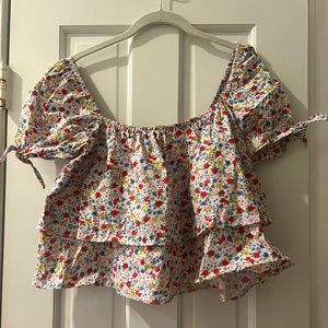 NWOT Floral Top Likely Sz. Medium